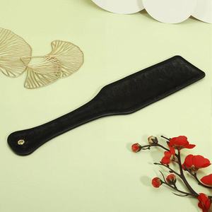 新しいスタイル罰サテンレザーむち打ちスパンキングパドルSM罰ホイップBdsmセックス - Product Image 3