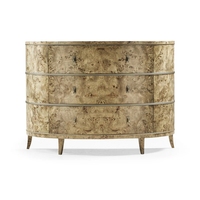 Commode d'appoint de luxe moderne en placage de Mappa de haute qualité avec 3 tiroirs, meuble de rangement, table de chevet pour chambre et hôtel