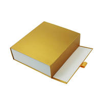 Boîtes cadeaux magnétiques pliables en feuille d'or rose OEM Emballage cadeau à bas prix avec fermeture magnétique FSC
