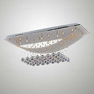 Lustre en cristal à pampilles Ananas, décoration de chambre, <span class=keywords><strong>diadème</strong></span> royal avec pampilles, lampe de plafond en cristal de luxe - Product Image 2
