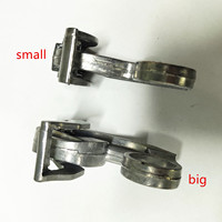 Pince en aluminium en cuir pour machine à bascule sèche ou humide Matériau en aluminium Grand ou petit Type quantité minimale de commande 100PCS