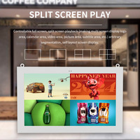 Écran mural LCD Android horizontal extérieur de 55, 65, 75 pouces, 3500 nits, avec système de refroidissement par ventilateur, kiosque