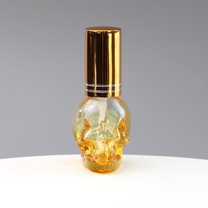 Online Customized <strong>Skull</strong> <strong>Glass</strong> 8ml Mini Refill Spray Unique Perfume <strong>Bottles</strong> in Stock - Product Image 4