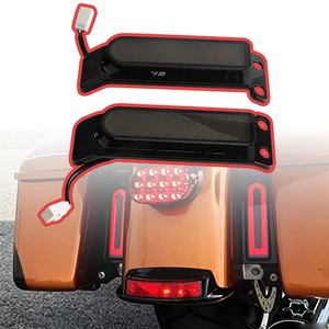 ดัดแปลงสัญญาณไฟเลี้ยว LED ด้านหลังสำหรับ Harley Street Glide ที่มีลำแสงสูง/ต่ำ - Product Image 6