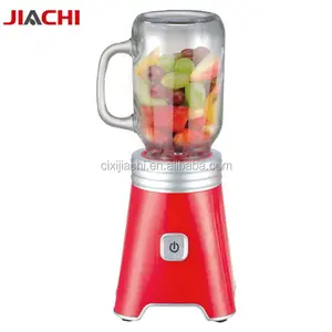 2 en 1 Fruits Centrifugeuse Mélangeur Smoothie Verre Mélangeur Portatif Pour Le Jus De Mangue