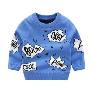 <span class=keywords><strong>Pull</strong></span> doublé <span class=keywords><strong>polaire</strong></span> épaissi d'hiver pour garçons Nouveaux tricots avec décoration à rayures en coton mignon à motif animal <span class=keywords><strong>Pull</strong></span> en <span class=keywords><strong>polaire</strong></span> pour filles - Product Image 4