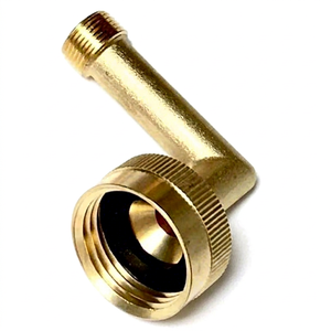 Adaptateur de robinet pour lave-vaisselle en laiton forgé, droit, à basse pression, NPT en pouces, résistant à la corrosion, poli, modèle de connecteur de robinet - Product Image 1