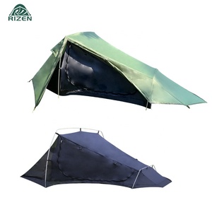 Presa di fabbrica ultraleggera coppia persona antivento Anti-zanzara fresca piccola tenda <span class=keywords><strong>da</strong></span> <span class=keywords><strong>campeggio</strong></span> per escursionismo all'aperto - Product Image 2