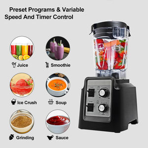 बड़ी शक्ति खाद्य ब्लेंडर 8 ब्लेड सबसे अच्छा गुणवत्ता वाले फलों का रस ब्लेंडर ठग निर्माता ऑटो मिक्सर ब्लेंडर - Product Image 2