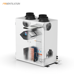Déshumidificateur vertical intelligent à récupération de chaleur HRV, double flux <span class=keywords><strong>VMC</strong></span> avec déshumidificateur pour toute la maison - Product Image 6