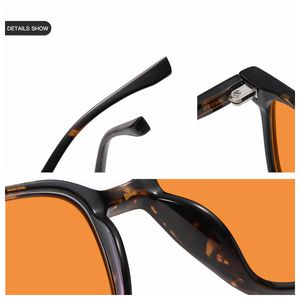 Óculos OEM Bloqueadores de Luz Azul Laranja Filtro Anti Luz Azul Óculos de Leitura com Lente Vermelha - Product Image 4