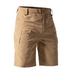 Pantalon tactique pour homme 100% coton, imperméable, respirant, écologique, anti-déchirure, en tissu ripstop, avec fermeture éclair, multi-poches, pour la randonnée et la chasse en été - Product Image 3