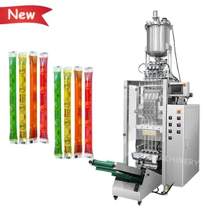 Multi Lane Automatische Stok Zak Vloeistof Fruit Jelly Ice Lolly Popsicle Verpakking Machine