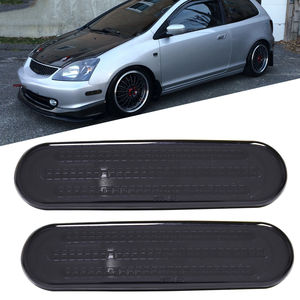 Luces Intermitentes Delanteras para Honda Civic Si 2002-2005, 33801S5TA01, Repuesto LED Negro Ahumado - Product Image 1