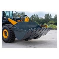 Chargeuse sur pneus articulée SINOMACH 980T avec une force de rupture de 220 kN et une traction de 200 kN pour les chantiers difficiles