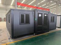 Contenedor de Vivienda Prefabricado de Acero Galvanizado, Resistente a Huracanes, de 20 y 40 Pies, con 3 Dormitorios Grandes, de Lujo, Expandible, Venta al Por Mayor