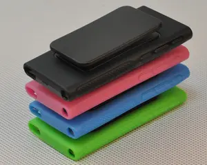 Voor Ipod Nano 7 7th Soft Tpu Skin Case Met Riem Clips Goede Prijs