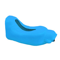 YUEMAI Fauteuil gonflable d'extérieur pliable et imperméable camouflage, chaise longue gonflable pour la détente