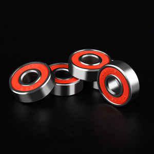 ตลับลูกปืนเม็ดกลมร่องลึก 8x22x7 มม. เกรด ABEC 11 เหล็กโครเมียม ปิดผนึกแบบ RS สำหรับโรลเลอร์สเก็ต - Product Image 1