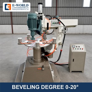 Biseladora de vidrio de alta precisión para círculos interiores y exteriores, pulido y biselado de vidrio, diferentes ruedas para procesamiento de vidrio - Product Image 1