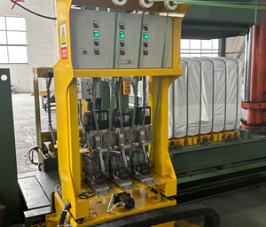 Machine à cerclage de balles de coton à cadre en acier robuste, tension stable pour l'emballage continu de matières textiles brutes sur de longues périodes - Product Image 3