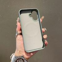 Nouvelle coque de téléphone magnétique sans fil givrée avec protection d'objectif antichoc pour iPhone 17 16 15 14 13 Pro Max (modèle 2025)