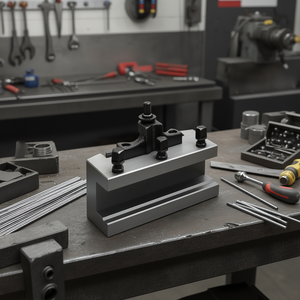 Soporte de herramientas prismático para metalurgia con abrazadera ajustable y diseño de ajuste preciso - Product Image 3