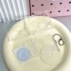 Transparent CD Case Custom Star Singer Keyring Mini Disc Favorite Stars Keychain Mini NFC Album Card Case Keyholder - Product Image 5
