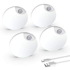 Koridor garaj tuvalet bodrum yardımcı odası için kapalı akülü pilli LED hareket sensörü gece ışıkları - Product Image 6