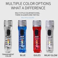 Poche petite lampe de poche LED étanche forte torche lumière Super lumineux linterna Rechargeable métal LED EDC Mini lampe de poche