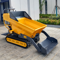 Camion benne à moteur essence, direct usine, avec fonction de levage, mini-chargeur, véhicule de déchargement et de manutention