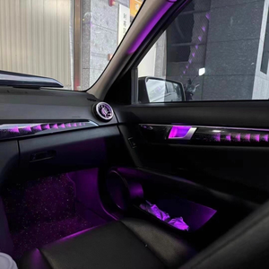 Kit d'éclairage d'ambiance pour voiture SJC 64 couleurs, RHD/LHD, pour <span class=keywords><strong>Mercedes</strong></span> Benz Classe C <span class=keywords><strong>W204</strong></span> 2010-2014, éclairage de sortie d'air automatique pour amélioration de l'intérieur - Product Image 2