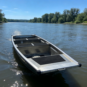 Bateau <span class=keywords><strong>de</strong></span> pêche en aluminium <span class=keywords><strong>de</strong></span> 3,0 m, directement <span class=keywords><strong>de</strong></span> l'usine, entièrement soudé, type Jon Boat, pour l'élevage <span class=keywords><strong>de</strong></span> poissons en bassins intérieurs, étangs et en haute mer - Product Image 4