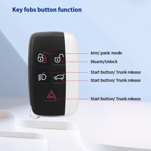 EASYGUARD Universal EC002-LA-NFC <b>Car</b> Alarm System with Passive Keyless Entry Remote Start NFC Lock Unlock - Product Image 3