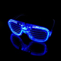 Lunettes de fête LED cool, décoration de fête tendance, lunettes lumineuses LED pour anniversaire, boîte de nuit, bar