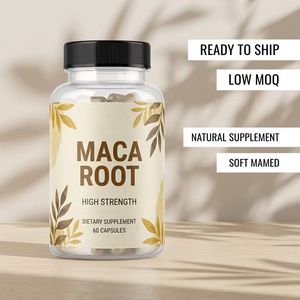 Kapsul Akar Maca Pendukung Energi Harian, Suplemen Peningkat Vitalitas Alami untuk Dewasa, Siap Kirim MOQ Rendah - Product Image 2