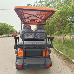 Meilleure vente Voiturette de golf électrique HKBG 6 places de couleur personnalisée - Product Image 5