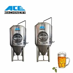 Máquina de Fermentação de Cerveja Equipamento Piloto Fermentador