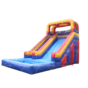 <span class=keywords><strong>Scivolo</strong></span> Acquatico Gonfiabile Combinato in PVC Commerciale per Adulti e Bambini, Ideale per Parchi Acquatici e Divertimento in Famiglia all'Aperto e al Chiuso - Product Image 3