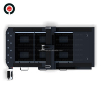 Machine de découpe laser à fibre CNC 1530 2 kw