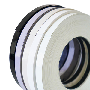 Cinta de bandas de borde de PVC para muebles <span class=keywords><strong>blancos</strong></span> de 22MM, <span class=keywords><strong>Cantos</strong></span> de PVC, cinta de bandas de borde de PVC de alta calidad para armario de cocina de tablero MDF - Product Image 5