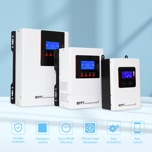 New thông minh 12V 24V 36V 48V tự động 96V thích ứng với năng lượng mặt trời bảng điều chỉnh sạc điều chỉnh 30A 40A 60A 80A 100A <span class=keywords><strong>amp</strong></span> <span class=keywords><strong>MPPT</strong></span> phí điều khiển Wifi ứng dụng - Product Image 2