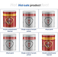 Peinture époxy latex haute brillance, deux composants, écologique, forte adhérence, résistante à la pluie, pour revêtements, peinture pour bateaux, revêtement plastique