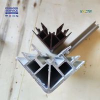 Tuyau d'ascenseur en alliage d'aluminium fourni par l'usine |   Structure et pièces de construction de l'ascenseur