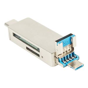 <strong>Buy</strong> Online 3 in 1 USB 2.0 Micro USB OTG Type C SD TF Card <strong>Reader</strong> - Product Image 4