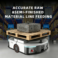Châssis AGV personnalisable pour la logistique e-commerce, 600 kg, radar laser multi-lignes, robot de levage latéral SLAM, JIANGSONG ROBOT