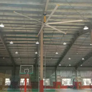 Industrial Fan Hvls 7.3m Hvls Ac Ceiling Fan Big Industrial Ceiling Fan