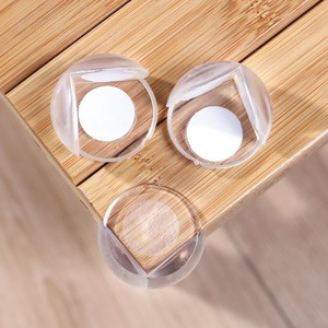 Child Proof Corner Protectors Plastic Thickened Spherical Covers For Furniture Tables Chairs Cabinets Range Hoods - Product Image 1