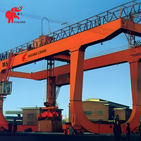 Grue portique à double poutre de type U, robuste, à déplacement sur rail, pour usage extérieur, 10 tonnes, 15 tonnes, 20 tonnes, 30 tonnes, 35 tonnes, 40 tonnes