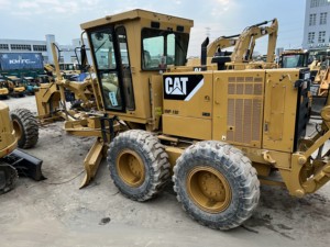 Грейдер Cat140H: Плавный и мощный грейдер Cat140, хит продаж в Шанхае. Купить подержанный грейдер Cat140K, ножи для грейдера. - Product Image 5